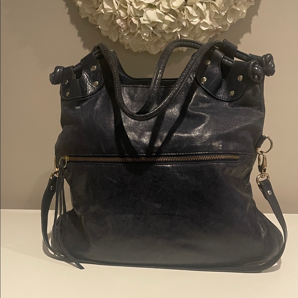 Pietro Alessandro Navy Blue Hand Bag  ***FINAL OFFER***